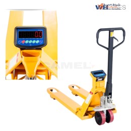 Hand pallet with scale 2500 kg without CAMEL printer model WH25ES